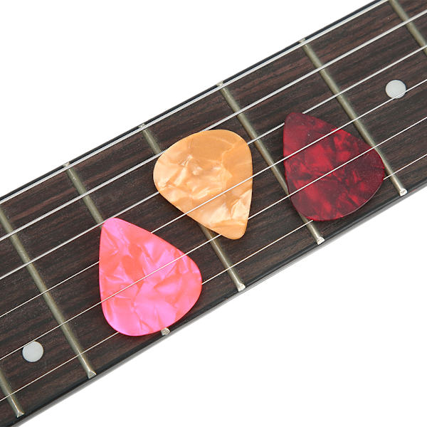 Kitarahihna Akustinen Sähkö Basso Ukulele Vyö Säädettävä Leventää PU Nahka 3 Valintaa(Ruskea )