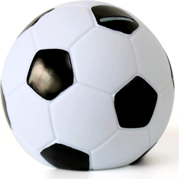 Fotboll sparbössa för barn, basket sparbössor, kreativ spargris för flickor och pojkar gjord av säkert emaljerat material. Bra för