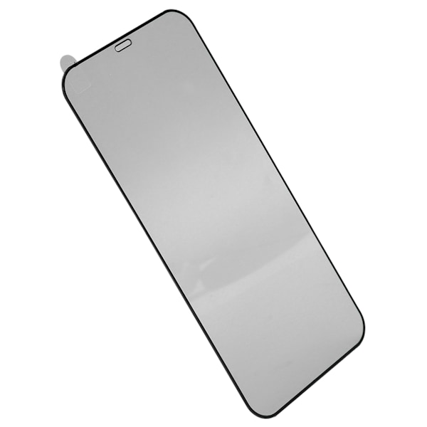 Hærdet glas skærmbeskytter til iPhone 12 Pro Max - Fuld skærm - Høj definition - Sort
