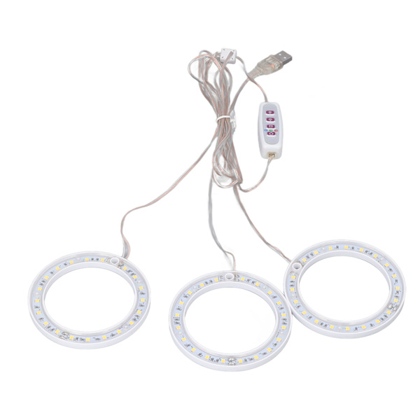 LED plantevækstlys fuldt spektrum USB vækstlys timing 5 L