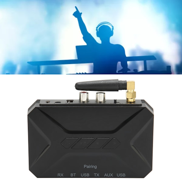2 i 1 Bluetooth Lydmodtager Sender 50m RCA AUX 3,5 mm USB Lyd Bluetooth Adapter til Lydtransmission