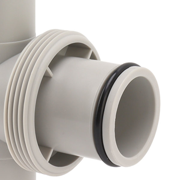 Slange Adapter T-formet Gevindpumpeforbindelse 1,5 tommer til 1,25 tommer Forbindelsesslange Plunger til Poolvedligeholdelse