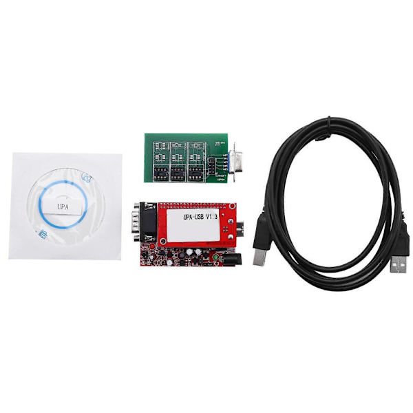 GETIT Upa Usb Programmer Diagnostic-Tool Upa-Usb Ecu Programmer Upa Usb V1.3 med adapter kompatibel med 2013 version hovedenhed