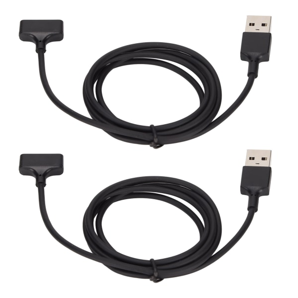 2 kpl USB-kellon latauskaapelia 3,3 jalkaa Yleismaailmallinen pikalatausliitäntäkaapeli Fitbit Ionic -älykellolle