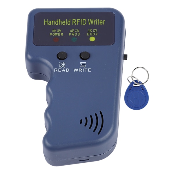125KHz EM4100 Bärbar Handhållen RFID ID-kortskopieringsläsare Skrivare Duplikator Nyckelbricka