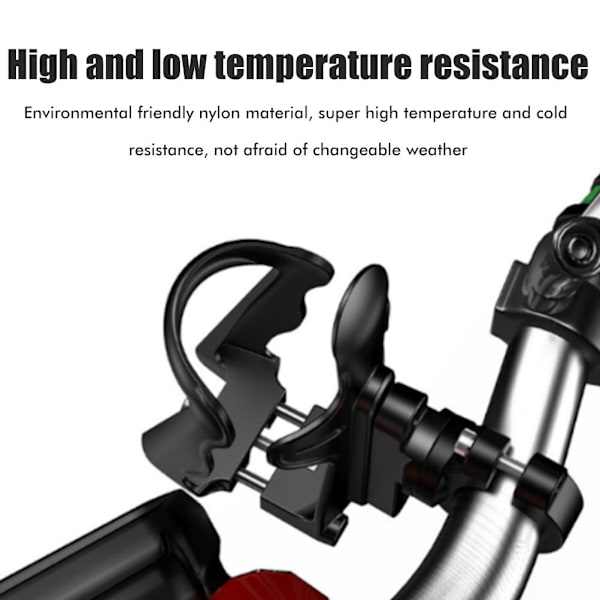 Cykelflaskhållare 360 graders roterande vattenflaskhållare för cyklar Justerbar cykelflaskhållare med adapter för landsvägscyklar Mountainbikes