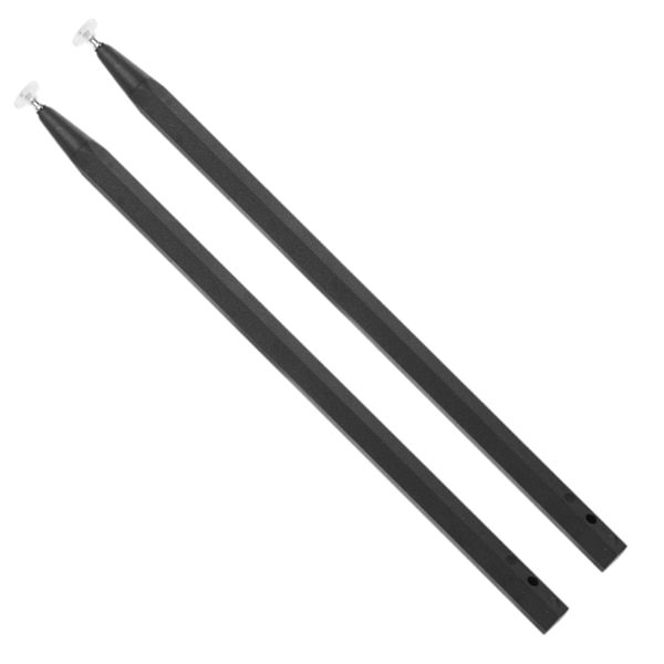 2 stk. præcisionsskive stylus touch kapacitive skærmpenne til alle mobiltelefoner og tablets - sort