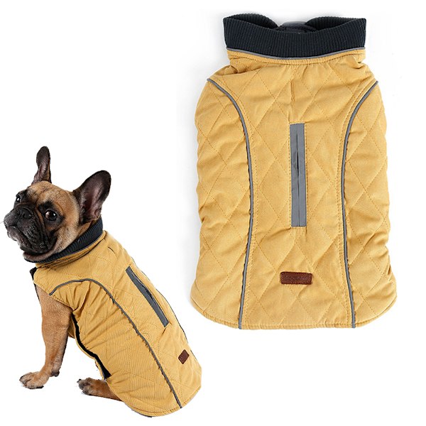 Vintage Efterår og Vinter Varm Hundevest Stor Hundevest s