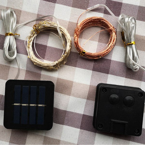 Solcellelamper Mason Jar Lys Fe Lys Egnet til Gave