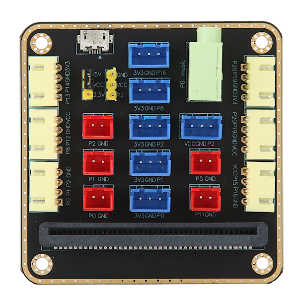 Utvecklingskort Micro Bit Adapter Multi-Interface Överföring Programmering Inlärning Micro Bit Utvecklingskort