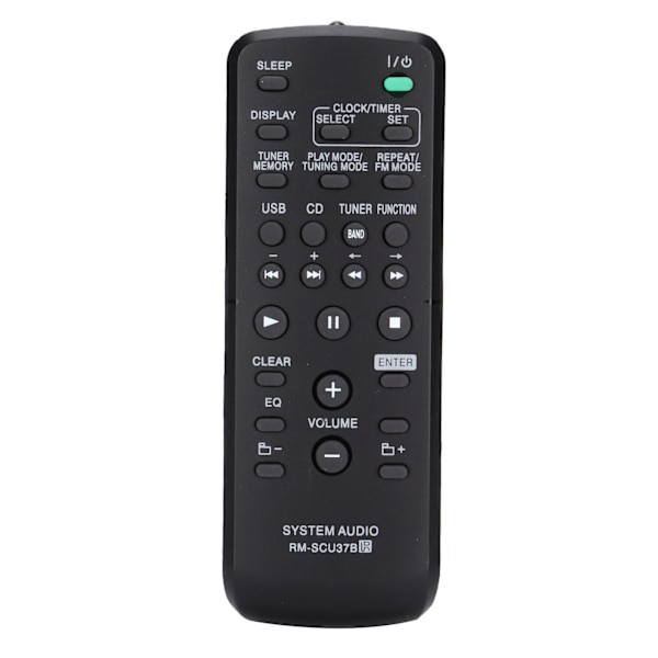 RMSCU37B Ersättningsfjärrkontroll Passar för Sony LBTSH2000 SSSH2000 CMTBX3 CMTBX30R HCDCBX3 HCDBX30R