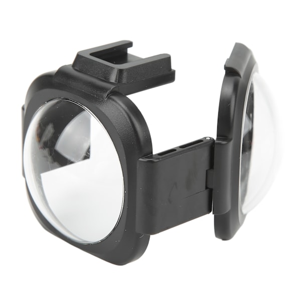 PULUZ Kamerans objektivskydd PC Hög ljusgenomsläpplighet Kamerans objektivskydd för Insta360 ONE RS 1 tum 360 Edition