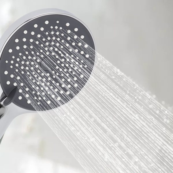 Håndholdt brusehoved Vandsparende Højtryks Stor Sprinkler Brusespray til Badeværelse Galvanisering