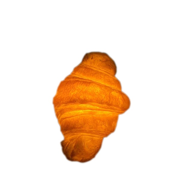 Croissant nattlampa batteridriven bröd