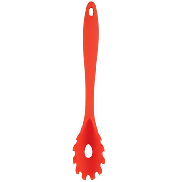 Silikon Spaghetti Sked Gaffel Pasta Noodles Scooper Multifunktionellt Köksredskap