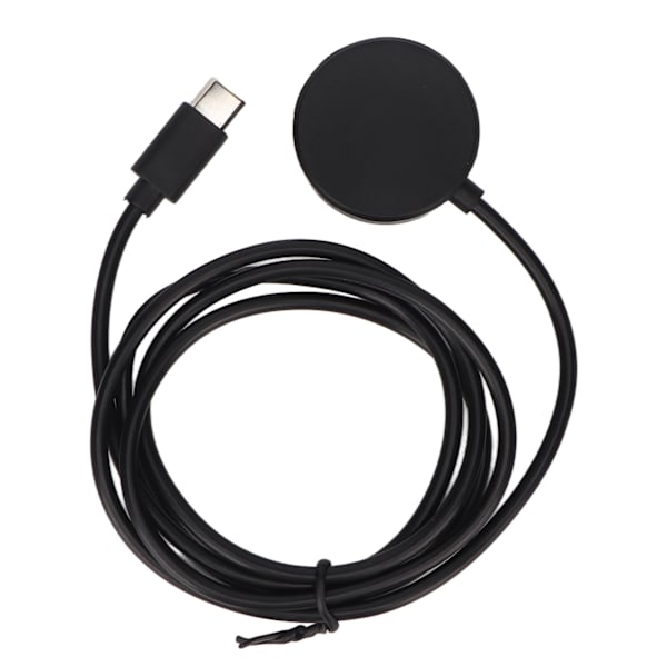 Smartwatch-laddare magnetisk USB C med 3,3ft kabel svart smartwatch-laddningsdocka för Samsung Galaxy Watch 5 Pro