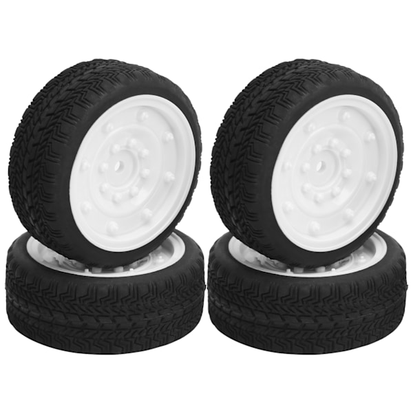 Stilfullt Utseende Högfriktions Gummidäck För Wpl D12 1/10 (013W) Kompatibla Rc Bildelar Med Starkt Väggrepp, Lång Livslängd Och