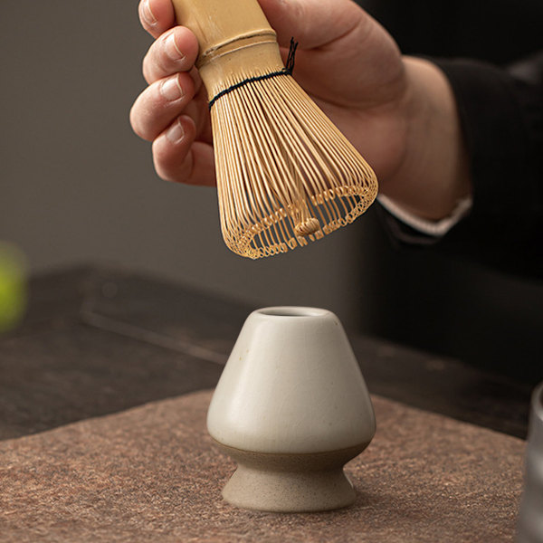 Te-borste HattKreativ Keramisk Te-borste Placering Te-verktygTe-tillbehörJapanska Matcha Te-verktyg Style 1