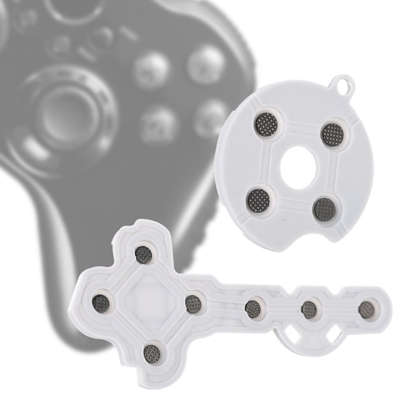10 st ledande gummikontaktknappar för Xbox 360 spelhandkontroll