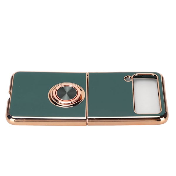 Smartphone beskyttende etui bil magnetisk telefon cover med 360 graders rotation finger loop stand til Z Flip 3