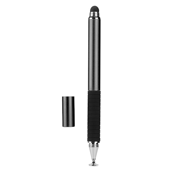 S12 2-i-1 ledende klut silikon sugekopp dobbel berøring full metall plate maling stylus