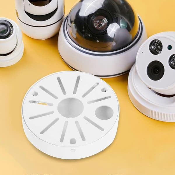 GETIT Kamera Kopplingsdosa Säkerhetskamera Box Kompatibel med CCTV Dome Kamerafäste Elektrisk Kabel Dölj