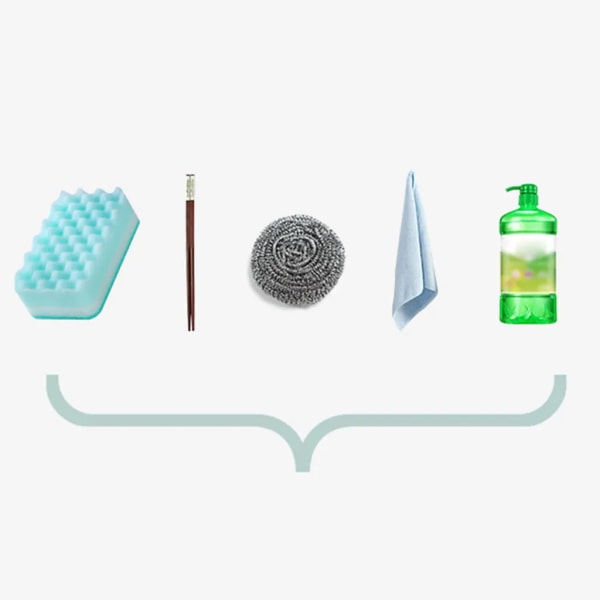 Vask Hylde Retractable Hul Drain Hængende Stang Design Plast Svamp Holder til Køkkenvask