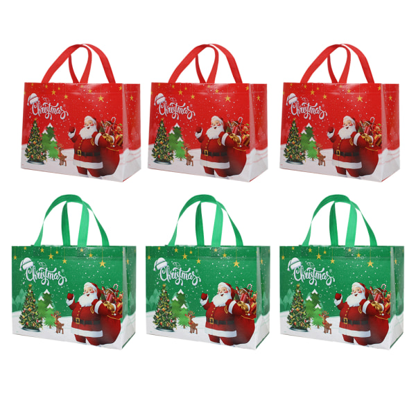 Large Christmas Gift Bags,  Christmas Shopping Bags for Gifts, Reusable Grocery Wrap Bags