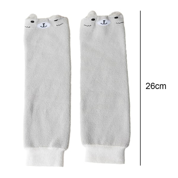 6 par baby toddler leggvarmere knebeskyttere for kryping K