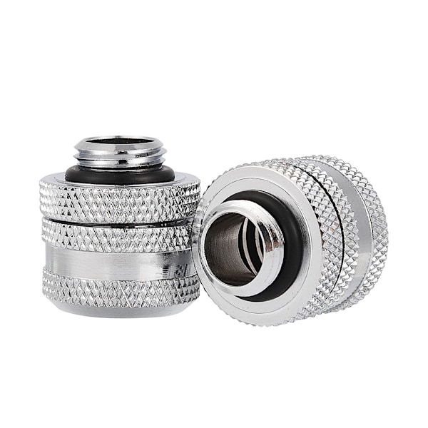 2 stk. G1/4 kompressionsfitting til OD 14MM stift hårdt rør vandkølingssystem