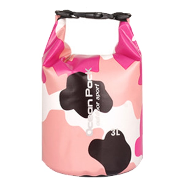 Camouflage bag PVC waterproof bucket bag Waterproof bag Beach