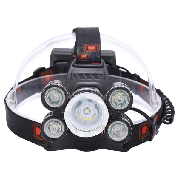 Outdoor Night T6 LED Head Light Handfree Searchlight Justerbar