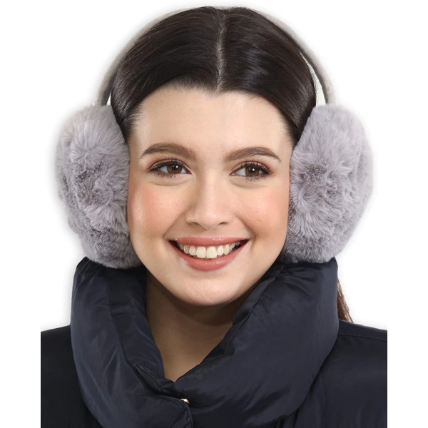 Hörselkåpor för kvinnor - Vinter öronvärmare - Soft & Warm Cable K