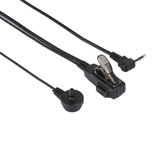 Kannettava 1-pinninen 2,5 mm:n putkimainen kuulokemikrofoni PTT Motorola 1-pinnisille mallille Walkie Talkie