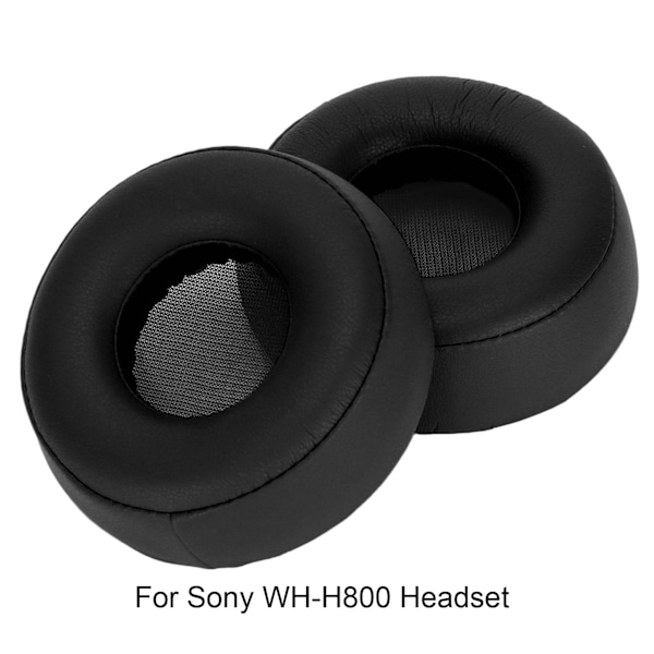 Hodetelefonøreputer Elastisk Fleksibel Erstatning Hodetelefonøreputer for Sony WHH800 (Svart)