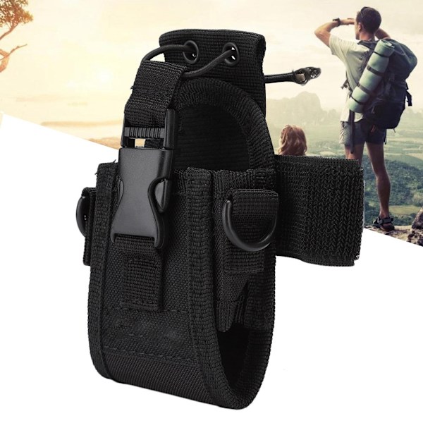 Bärbar nylonväska för walkie-talkie, bärbar väska för Baofeng UV 5R UV 5RA UV 82 UV B5
