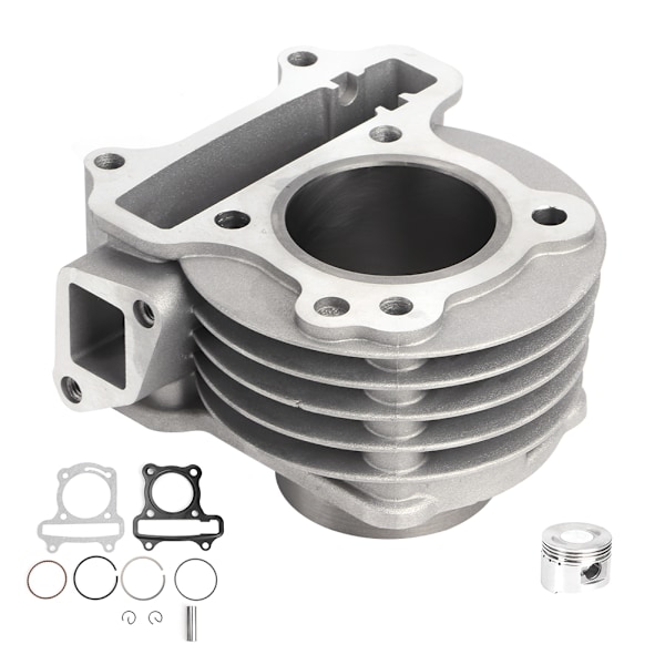 Motorcylinder Rebuild Kit med stempelring, stift, pakning, knallert, scooter, passer til GY6 80CC