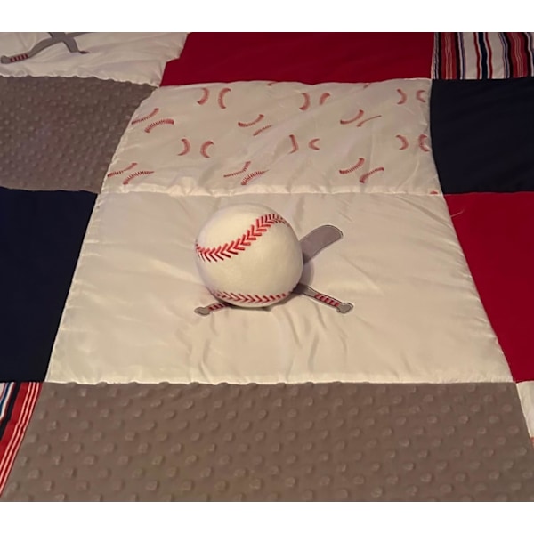 Perfekt Gåva Uppmuntra Aktiv Lek, Högkvalitativ Pp-Bomull Officiell MLB-Produkt, Mjuk Plyschleksak För Mjuka Inomhusbollar