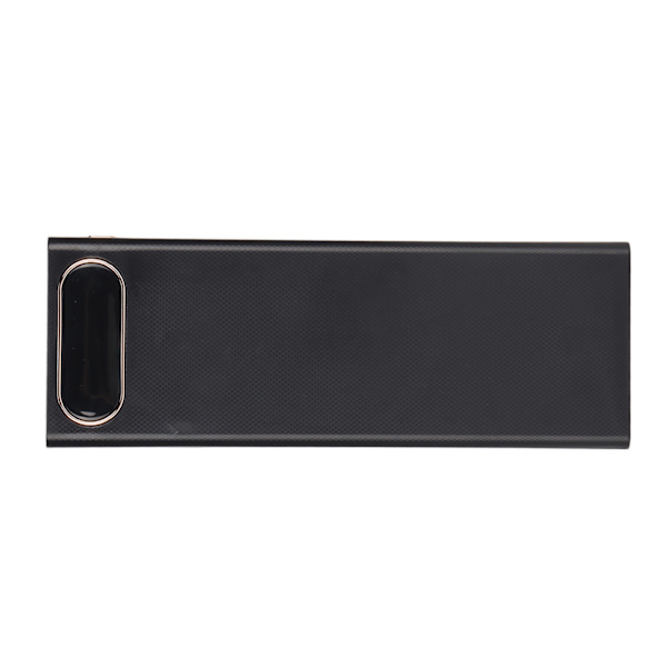 L20 18650 Batteriholder 10W DIY Mobil Powerbank Etui Bærbar Batterioplader med LCD-skærm til 20 Batterier