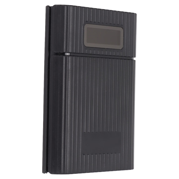 M09 4x18650 DIY Power Bank med mikroinngang LED-skjerm sveisefri batterilagringsboks
