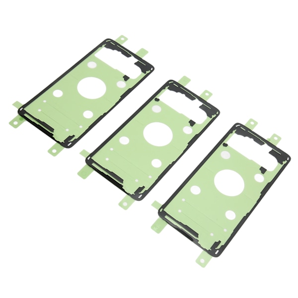 3 stk. Telefon Batteri Bagside Cover Sticker Plastik Telefon Bagside Batteri Dør Cover Tape til Galaxy S10 G973