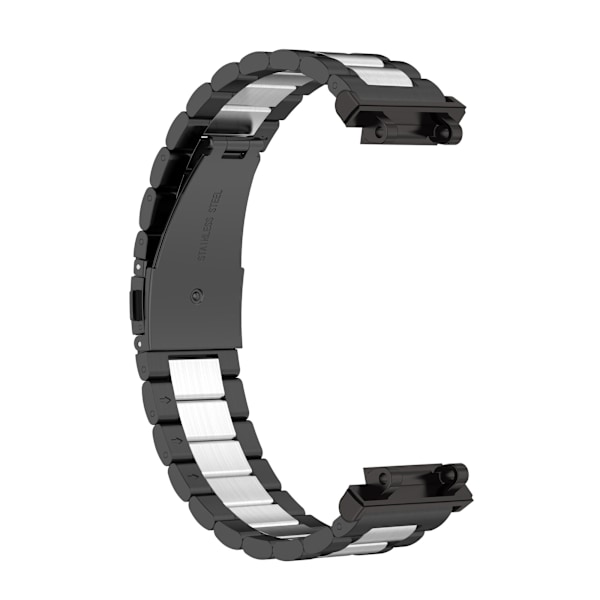 Solid rustfrit stålrem kompatibel med Amazfit T-Rex2 udskiftningsremme metal urrem