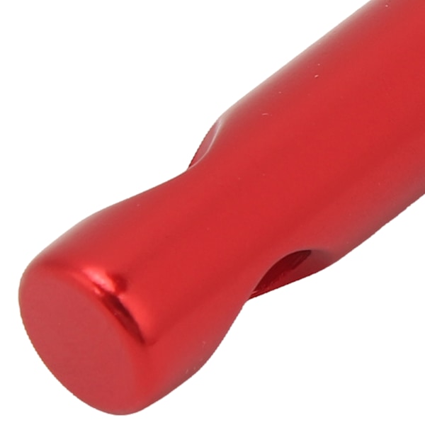 10 stk. teltlinjestopper i aluminiumlegering med dobbelthull, snorjusterer, teltstrepspenner, spenne