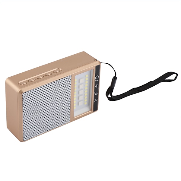 Kannettava USB LED Bluetooth-kaiutinvalo ulkokäyttöön, minikokoinen Wi
