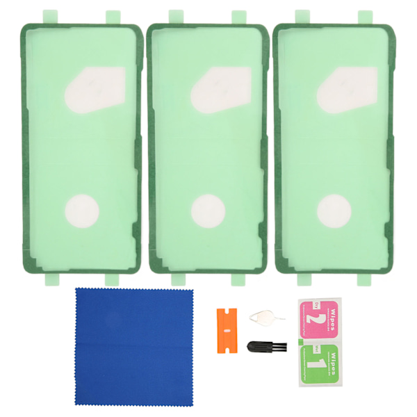 Batteri Bagside Cover Sticker Dobbeltsidet Forskellige Klistret Lim Tape til Samsung Note 20 N980 Note 20 5G N981 3stk