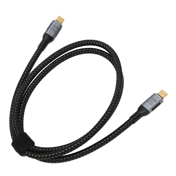 USB 4.0 Gen 3 datakabel 40 Gbps överföring 240 W laddningsstöd 8K 60 Hz skärm Typ C till Typ C sladd för bärbar dator surfplatta