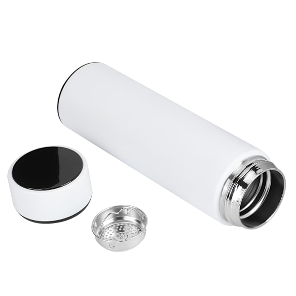 500 ml LED intelligent temperaturdisplay isolerad vattenflaska termisk vakuumkopp