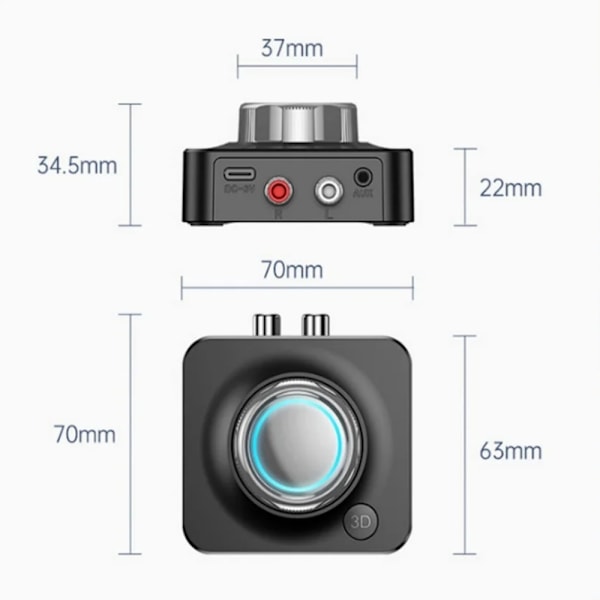 C39 bil Bluetooth-mottagare