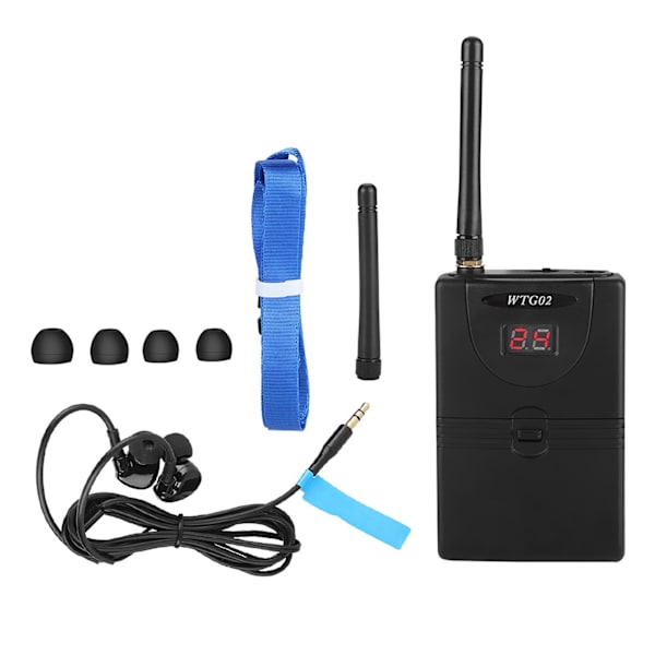 Trådlöst in-ear-monitorsystem 2,4 GHz professionellt digitalt in-ear-monitorsystem på scenljudsystem
