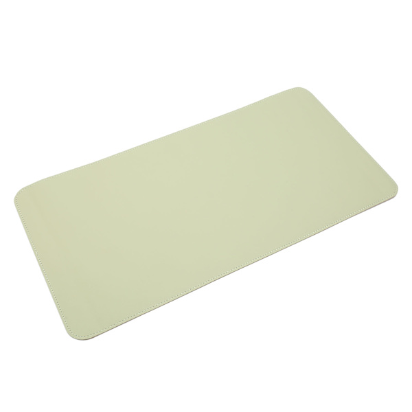Multifunktionell bordsmatta Mjuk kork Vattentät Oljesäker PU Skrivbord Musmatta(Matcha Grön )